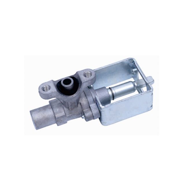 0°Single outlet aluminum valve, for oven/stove