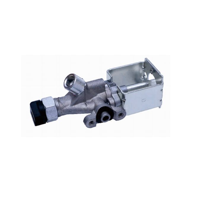 0°Single outlet safty aluminum valve, for oven/stove