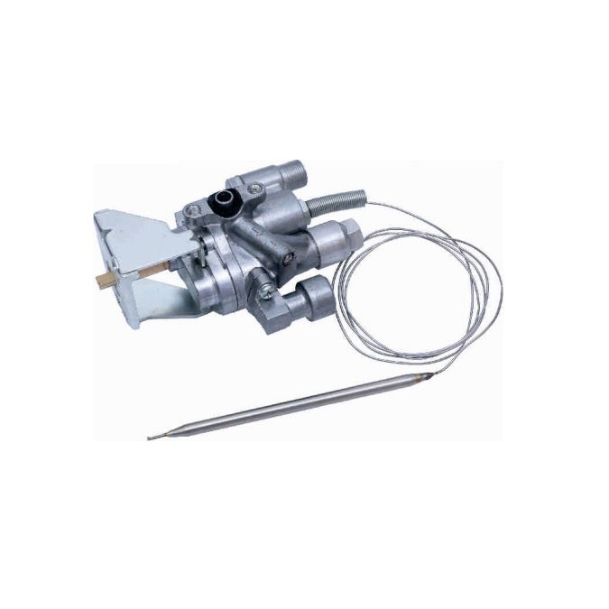 0° Double outlet safty aluminum thermostat valve,for oven/stove
