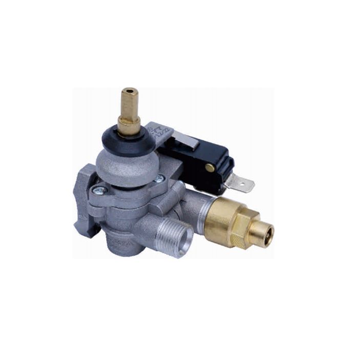 90°Sinlge outlet safty aluminum valve, using imported magnet,for stove