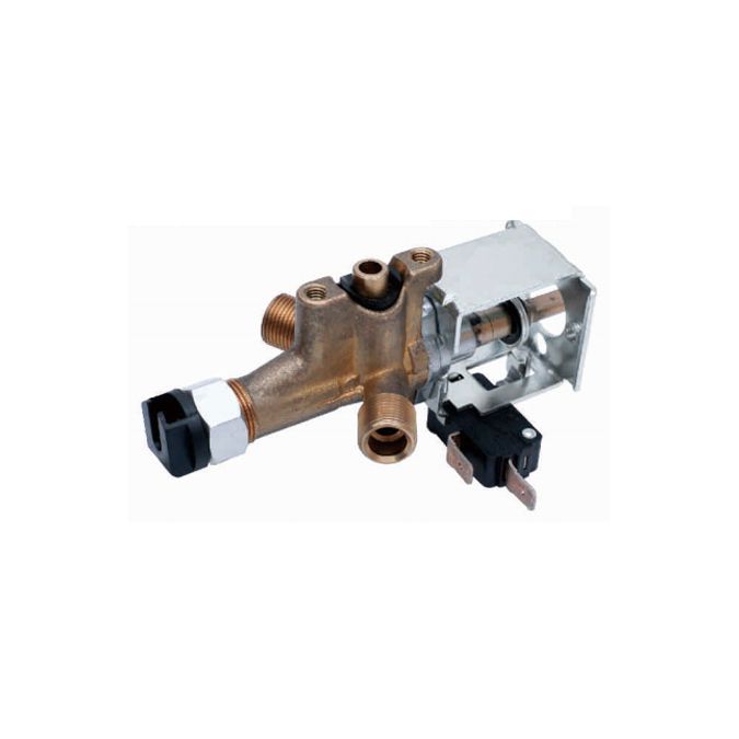 0°Single outlet safty brass valve,using imported magnet, for oven/stove