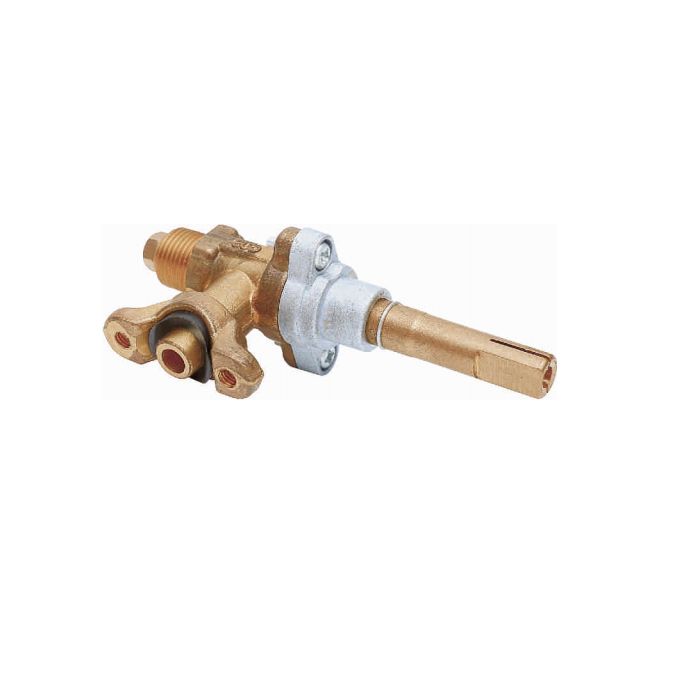 Brass valve for oven