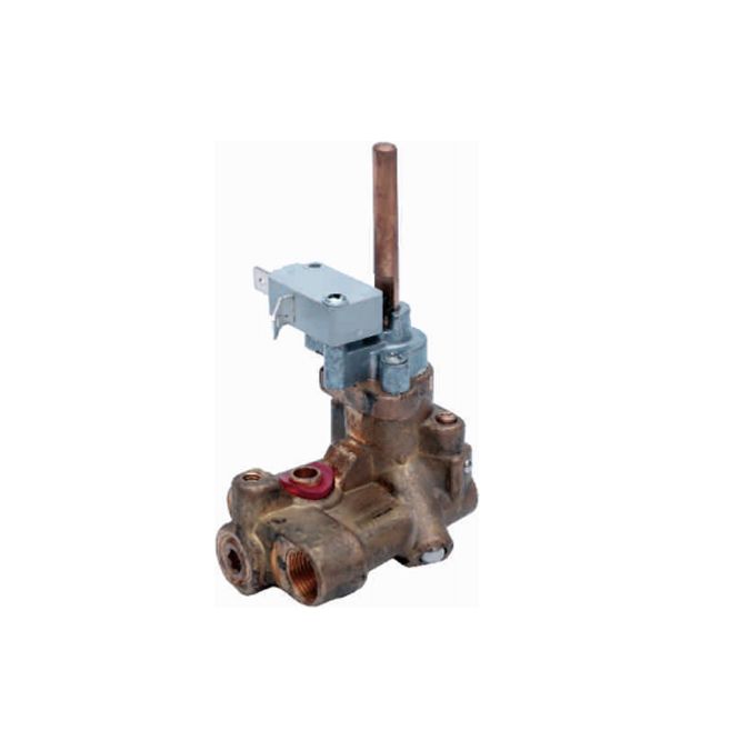90°Single outlet brass valve , for oven/stove