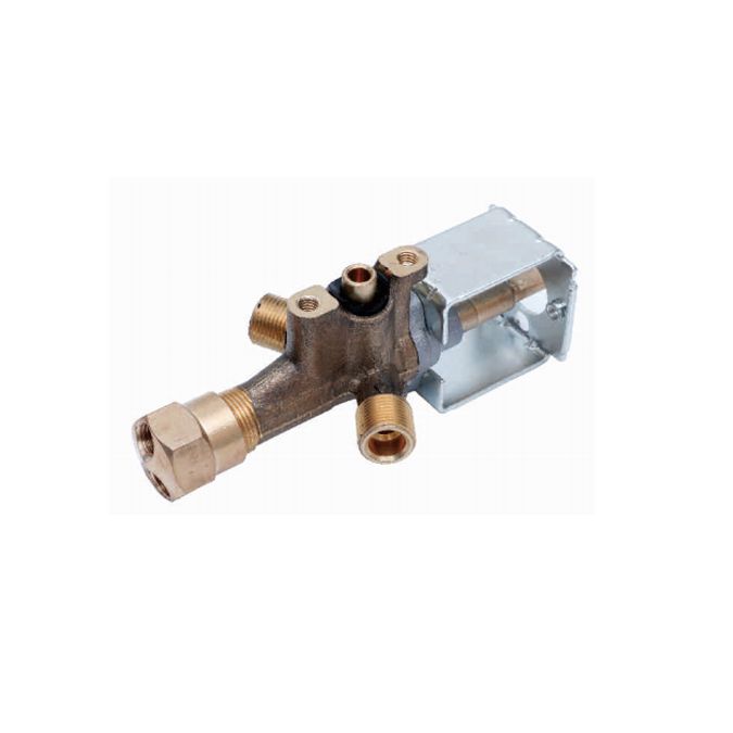 0°Single outlet safty brass valve,using imported magnet, for oven/stove