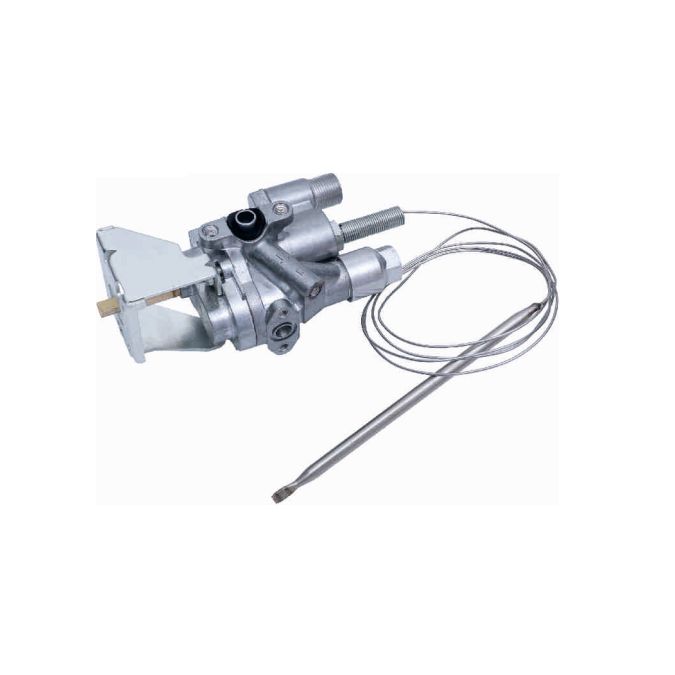 0°Single outlet safty aluminum thermostat valve valve,for oven/stove