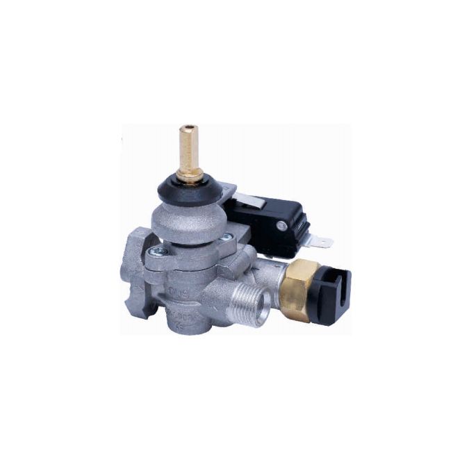 90°Multi-stage flow control safty aluminum valve with switch, for stove