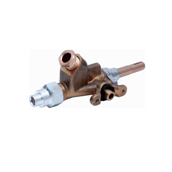 0°Single outlet safty brass valve,using imported magnet, for oven/stove