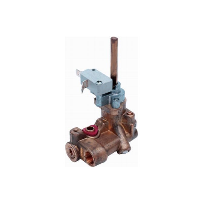 90°Single outlet brass valve , for oven/stove