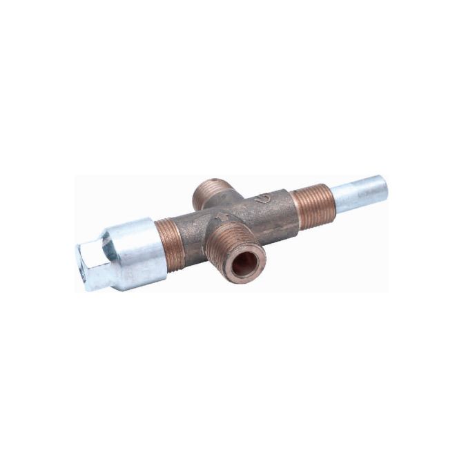 Single outlet safty brass valve,using imported magnet, for room heater