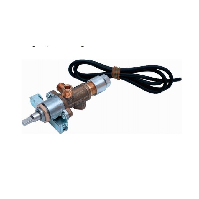 Single outlet safty brass valve,using imported magnet, for room heater