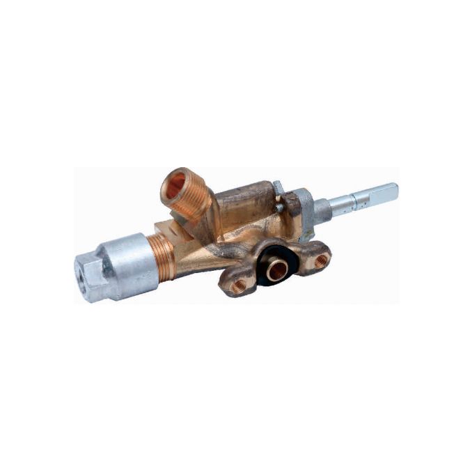 0°Single outlet safty brass valve,using imported magnet, for oven/stove